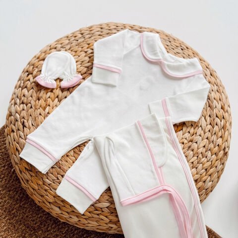 Pembe Biyeli Tulum | Set