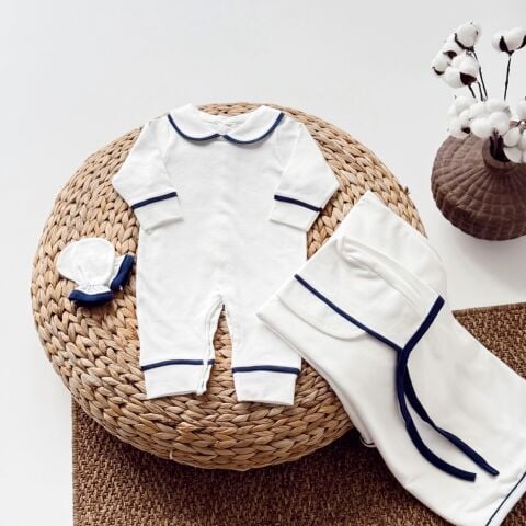 Lacivert Biyeli Tulum | Set