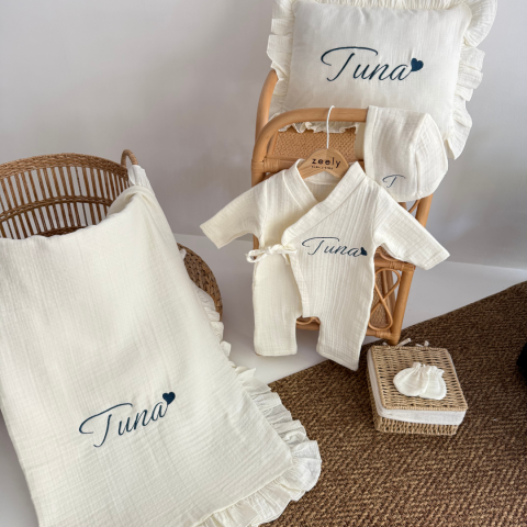 Erkek Bebek Hastane Çıkışı | 5 Parça