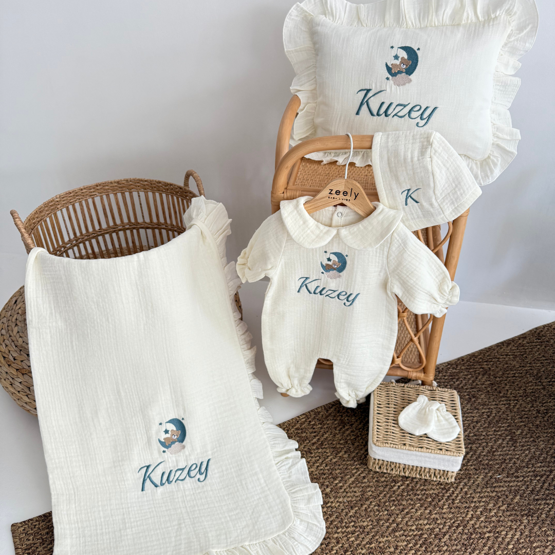 Erkek Bebek Hastane Çıkışı | 5 Parça