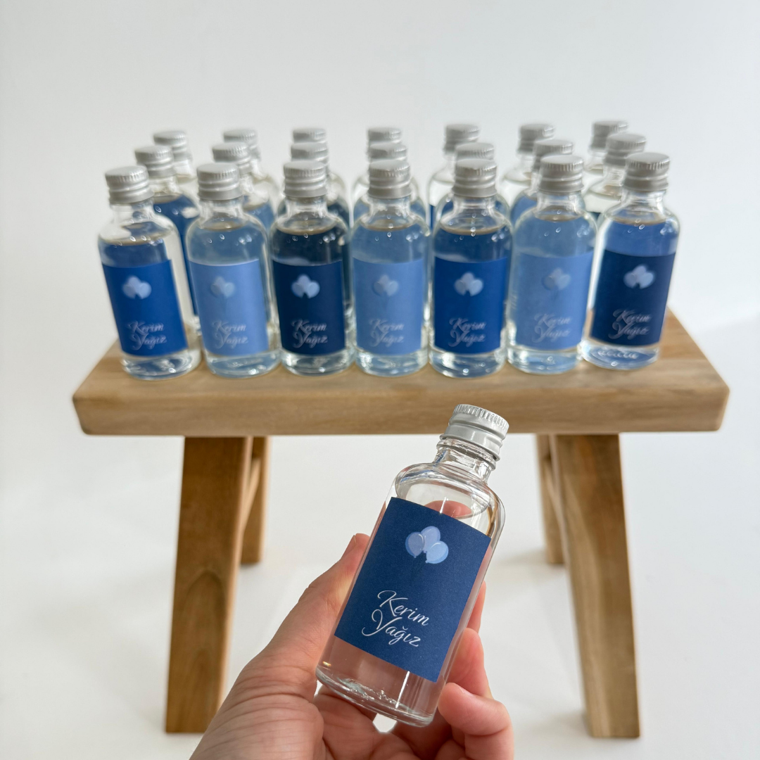 Mini Kolonya (Cam & Plastik Şişe) 50 Adet